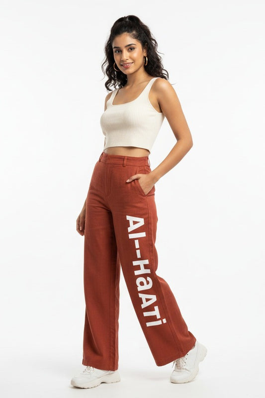 Navy Blue Trendy straight fit trouser